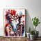 Paint by Numbers Kit for Adults – Sugar Skull DIY Acrylic Painting Set on Canvas, Beginner-Friendly Paint-by-Number Art for Relaxation & Home Decor, 16x20 Inch (No Frame)